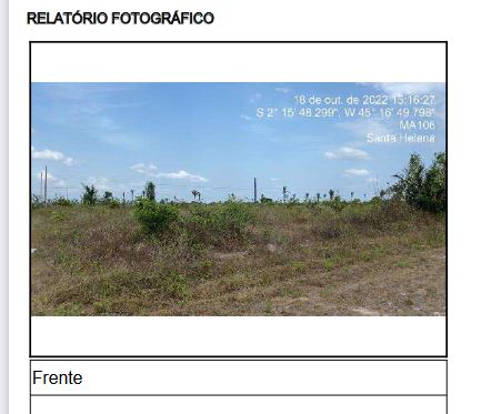 Terreno da Caixa em SANTA HELENA / MA - 10150626