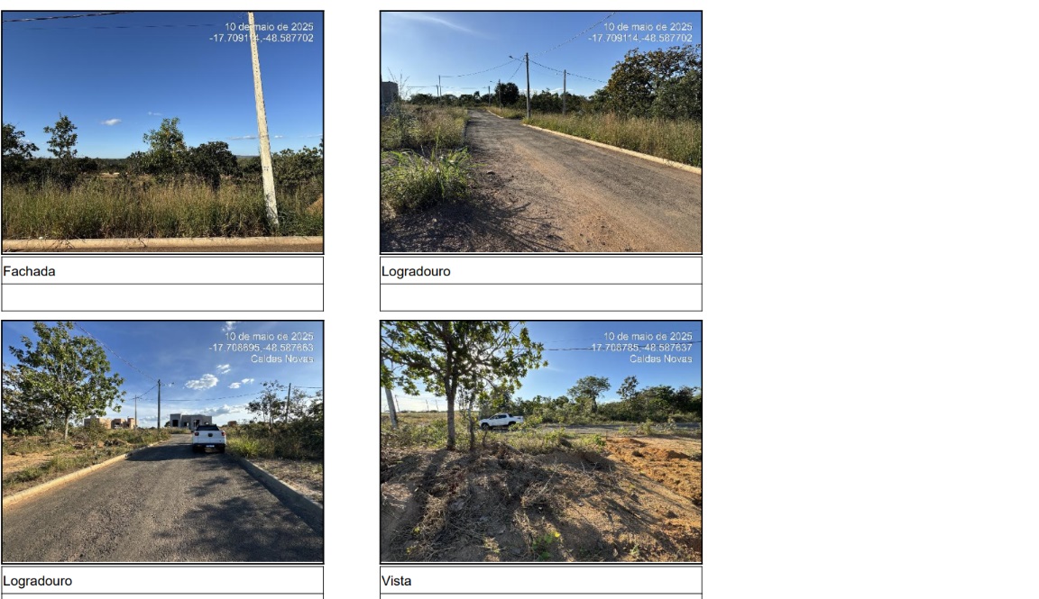 Terreno Caixa em CALDAS NOVAS / GO - 10168524