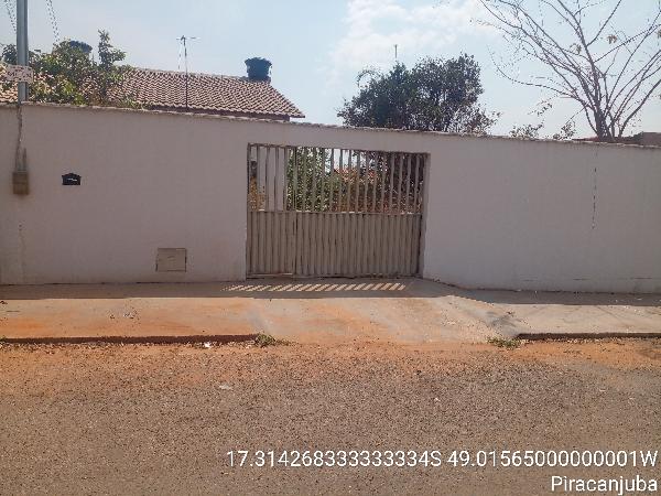 Casa da Caixa em PIRACANJUBA / GO - 1444417758050