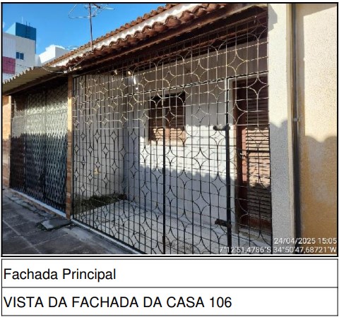 Casa da Caixa em JOAO PESSOA / PB - 8003600054770