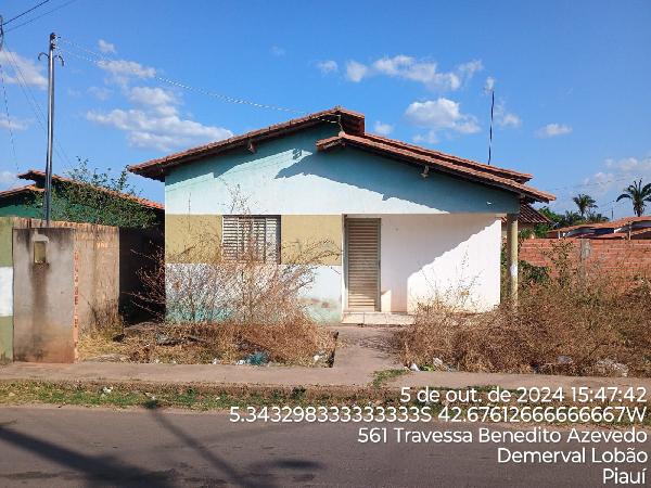 Casa da Caixa em DEMERVAL LOBAO / PI - 8444412909856