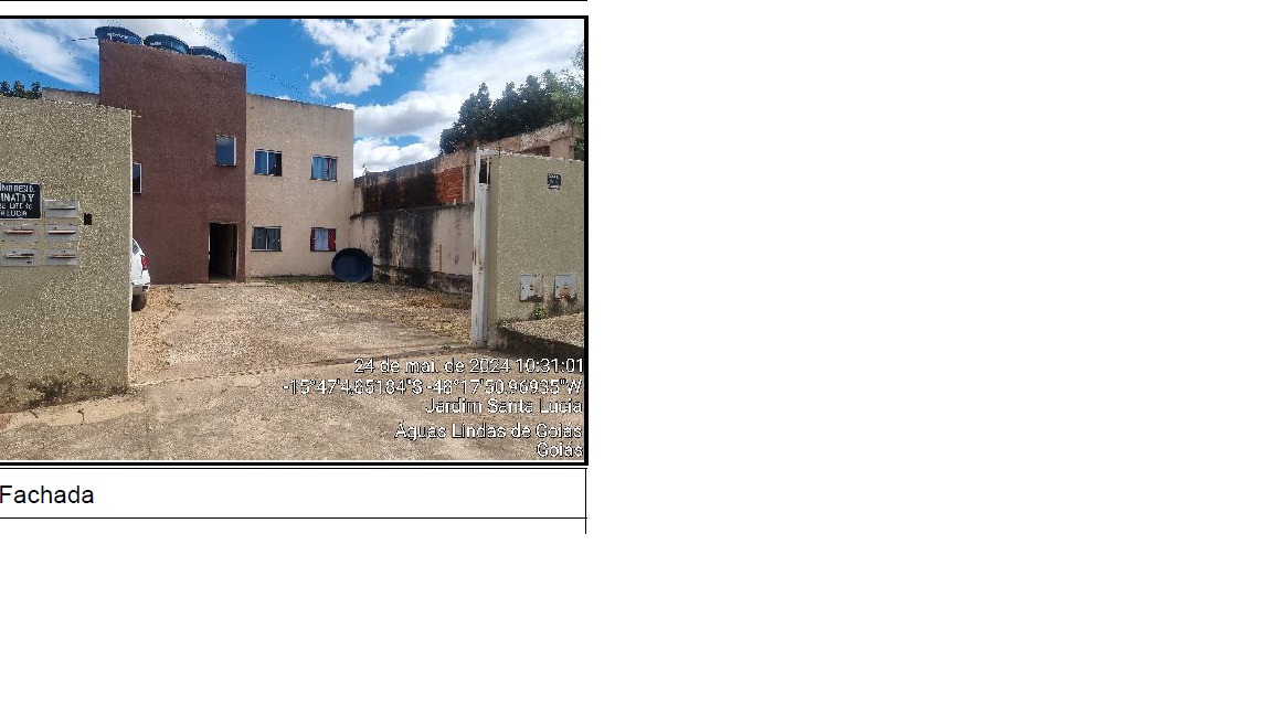 Apartamento Caixa em AGUAS LINDAS DE GOIAS / GO - 8444418573558