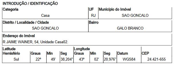 Casa da Caixa em SAO GONCALO / RJ - 8444421180936