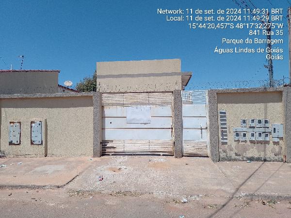 Apartamento da Caixa em AGUAS LINDAS DE GOIAS / GO - 8444423923022