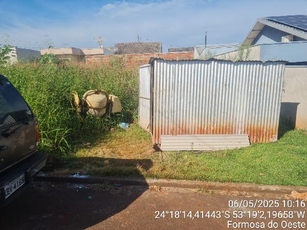 Terreno Caixa em FORMOSA DO OESTE / PR - 8444424477891