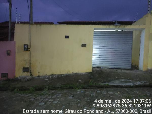 Casa Caixa em GIRAU DO PONCIANO / AL - 8444428736891