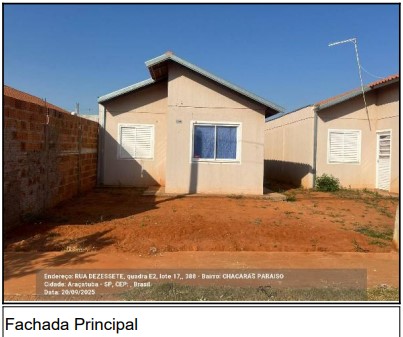 Casa da Caixa em ARACATUBA / SP - 8787711752951