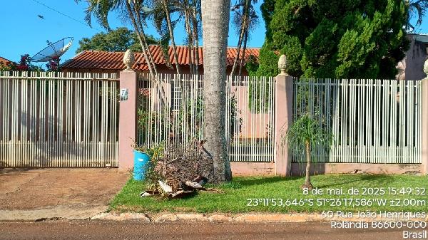 Casa da Caixa em ROLANDIA / PR - 1555531774052