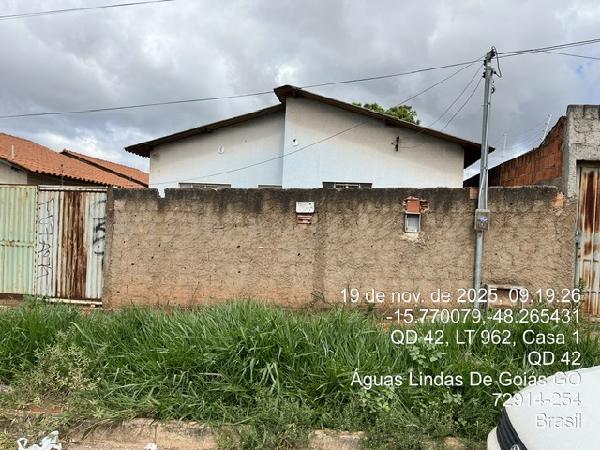 Casa da Caixa em AGUAS LINDAS DE GOIAS / GO - 8444402261772