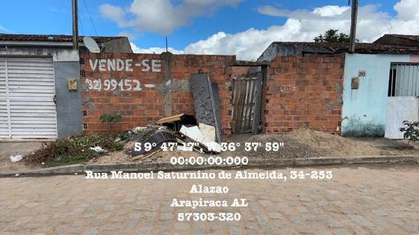 Terreno da Caixa em ARAPIRACA / AL - 8444431193593