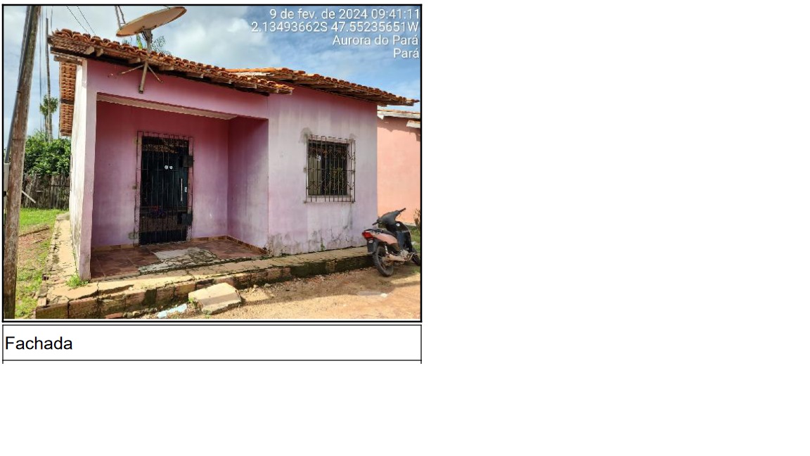 Casa da Caixa em AURORA DO PARA / PA - 8444407381350