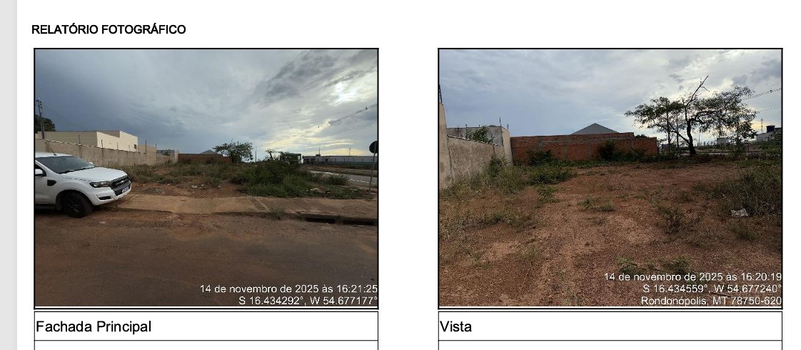 Terreno da Caixa em RONDONOPOLIS / MT - 10284142