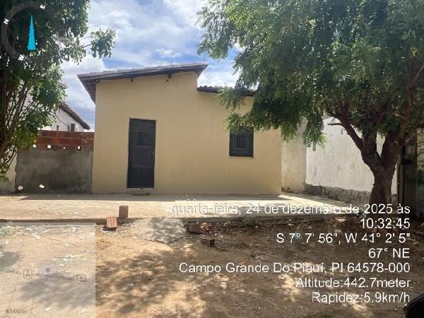 Imóvel da Caixa em CAMPO GRANDE DO PIAUI / PI - 8444411589882