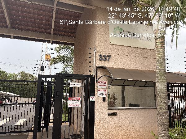 Apartamento da Caixa em SANTA BARBARA D'OESTE / SP - 8555539917560
