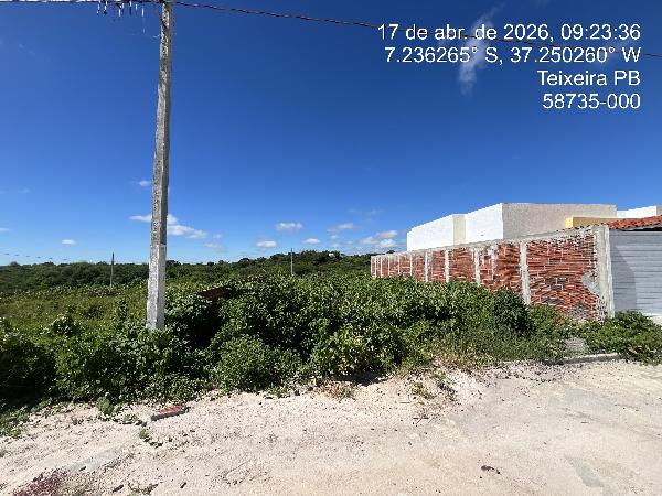 Terreno da Caixa em TEIXEIRA / PB - 8444426727852