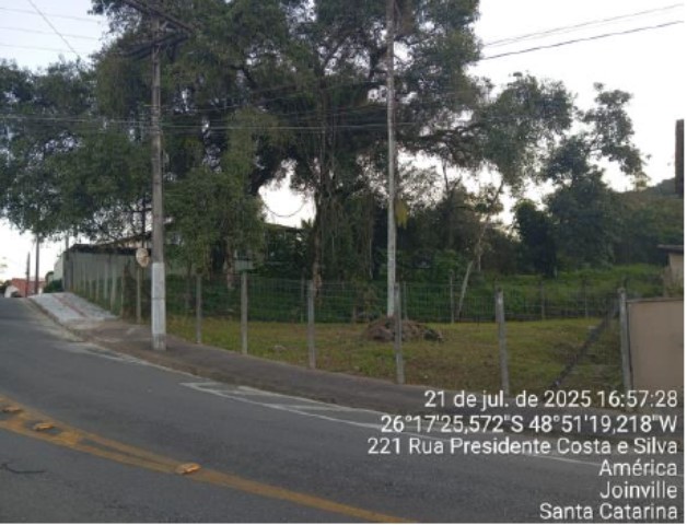 Terreno do BB em Joinville / SC - 0791