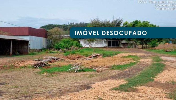 Terreno Bradesco em Coronel Freitas / SC - 73aba346