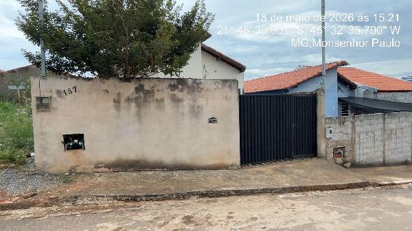 Casa da Caixa em MONSENHOR PAULO / MG - 8444412969972